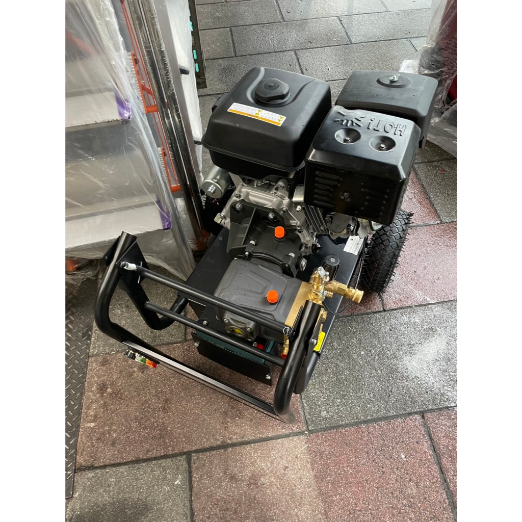 13HP引擎洗車機 配省油器外回水減速器 高壓清洗機 四行程引擎高壓沖洗機 可洗車洗地社區清潔 非本田HONDA 商品圖片 5