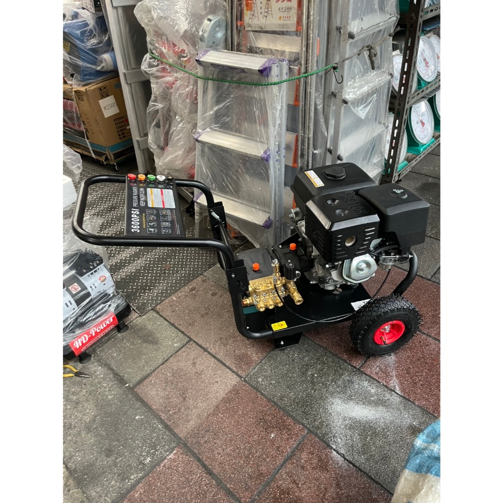 13HP引擎洗車機 配省油器外回水減速器 高壓清洗機 四行程引擎高壓沖洗機 可洗車洗地社區清潔 非本田HONDA 商品圖片 3
