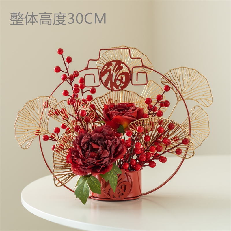韓妃牡丹菊福氣圓架,🦊~賣場商品眾多，歡迎參觀選購~🦊