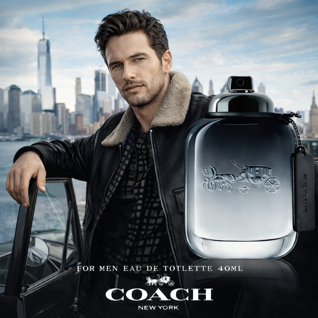 COACH 男香 時尚經典男性淡香水 40ml 國際航空版