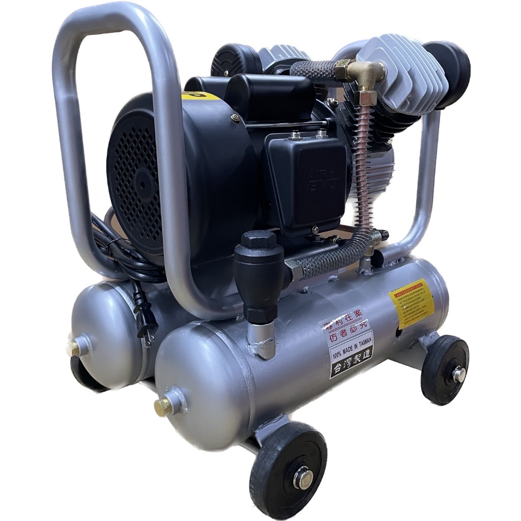 王者之風3.5HP 25L二段高壓14KG 雙氣缸 油式空壓機110V/220V雙電壓 打石木工噴漆汽修美容打蠟 商品圖片 2