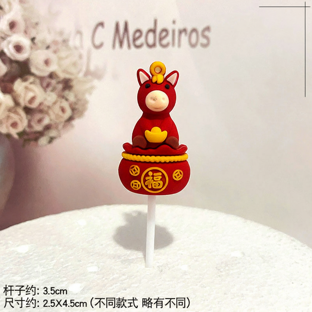 立體插飾_新年馬(元寶福馬)
