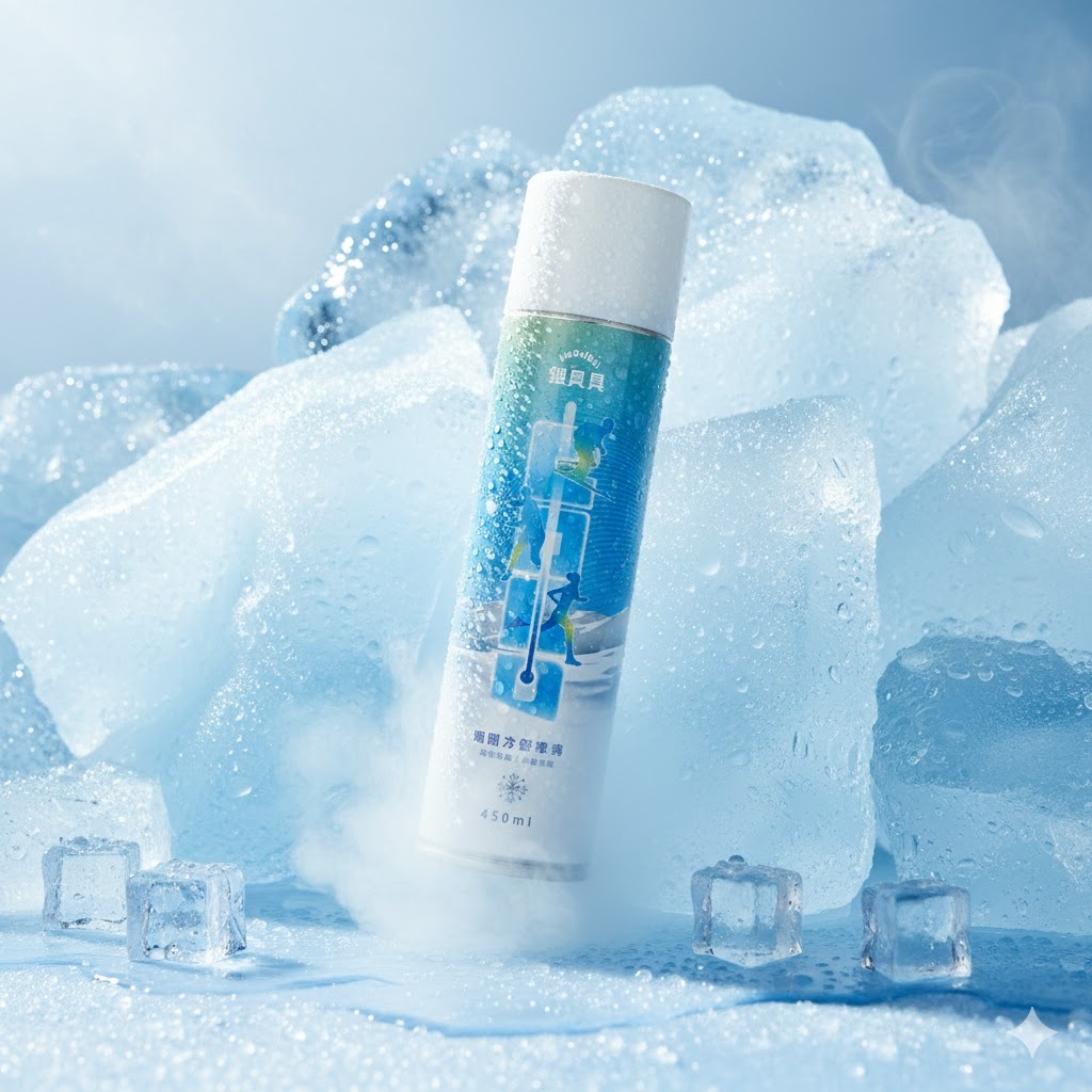 YinBeiBei銀貝貝 瞬間冷卻噴劑 450ml