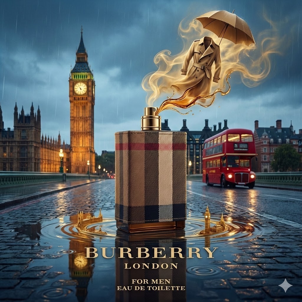 BURBERRY LONDON 倫敦男性淡香水 30m/100ml 國際航空版