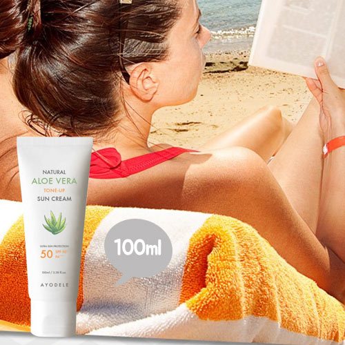 AYODELE 蘆薈提亮防曬乳 SPF50+ PA+++