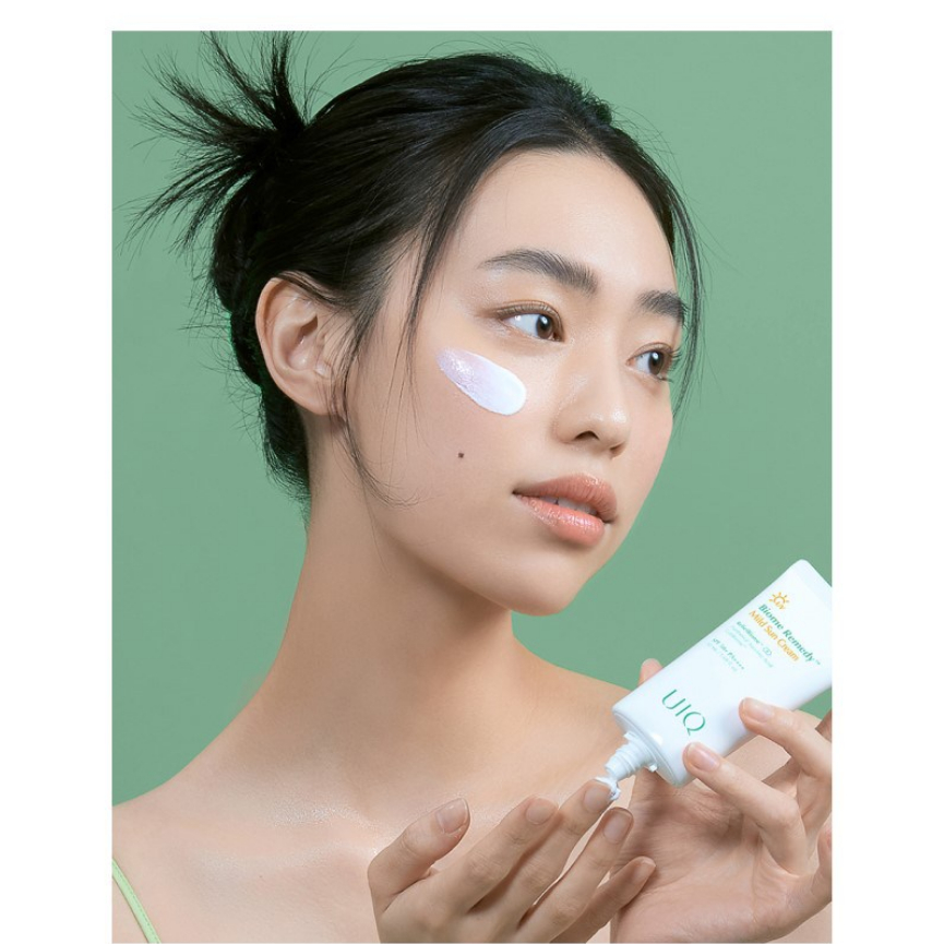 UIQ 溫和防曬乳 SPF50+ PA++++ 韓國專利微生物群 物理防曬