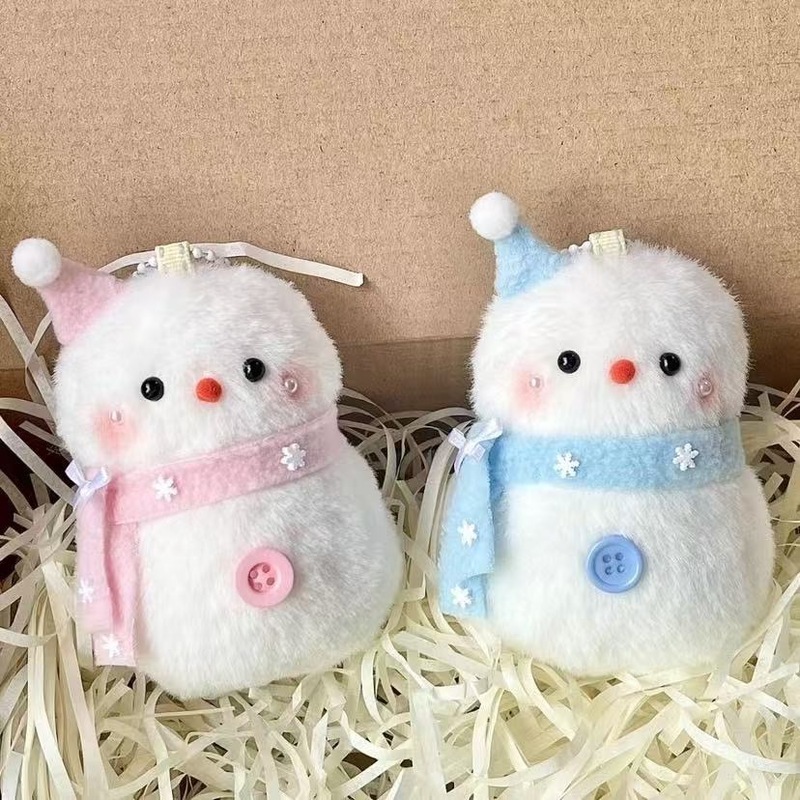 10cm毛絨雪人(1組2入)