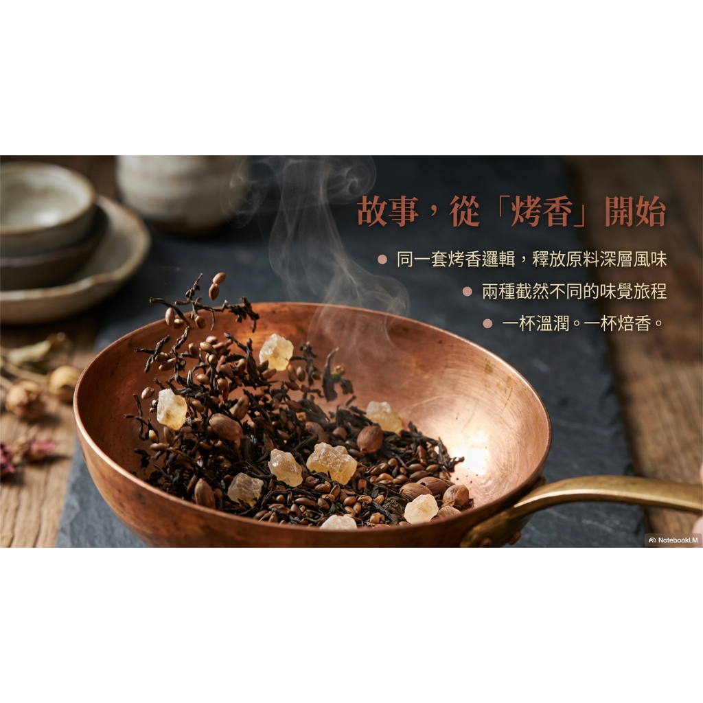 藥師焙香 香料烤奶茶 漢方烤奶茶 鍋煮烤奶茶 交換禮物 露營必備 節日氣氛｜繁花茶館｜繁華中西藥局｜