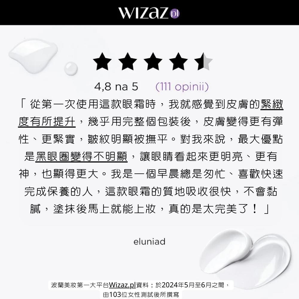 波蘭 Eveline Cosmetics 黃金胜肽 緊緻眼霜 20ml