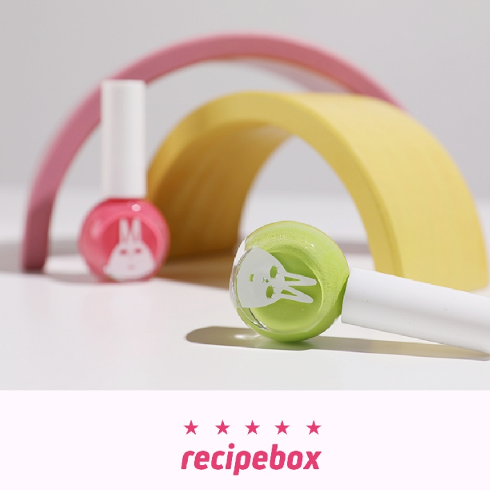 RECIPEBOX 韓兔 可剝式 水性兒童指甲油 10ml