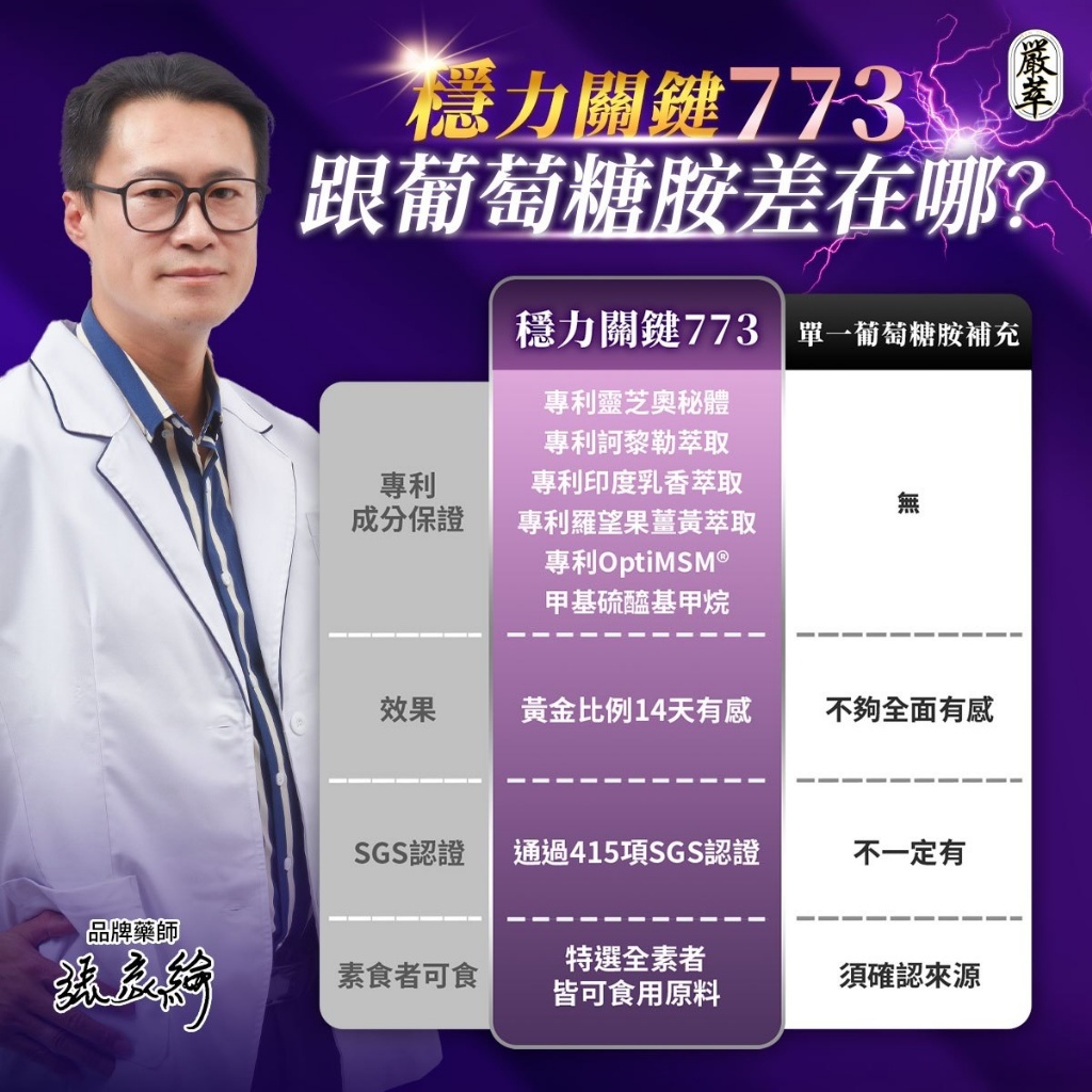 嚴萃 穩力關鍵773全效新生plus 30粒/盒