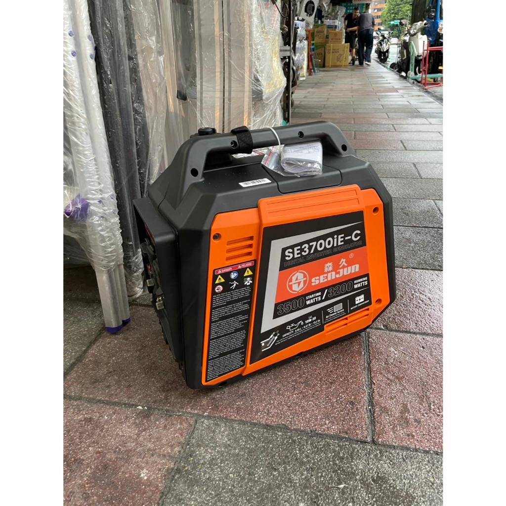 台北工具SE3700IE電啟動/手拉二用 靜音變頻3500W發電機110V電壓輸出 停電露營擺攤 商品圖片 8