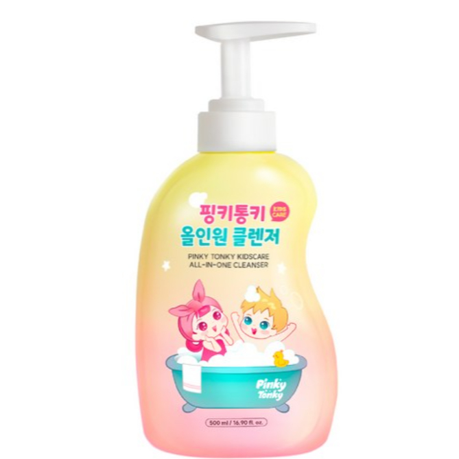 Pinky Tonky 兒童護理多合一沐浴露 500ml