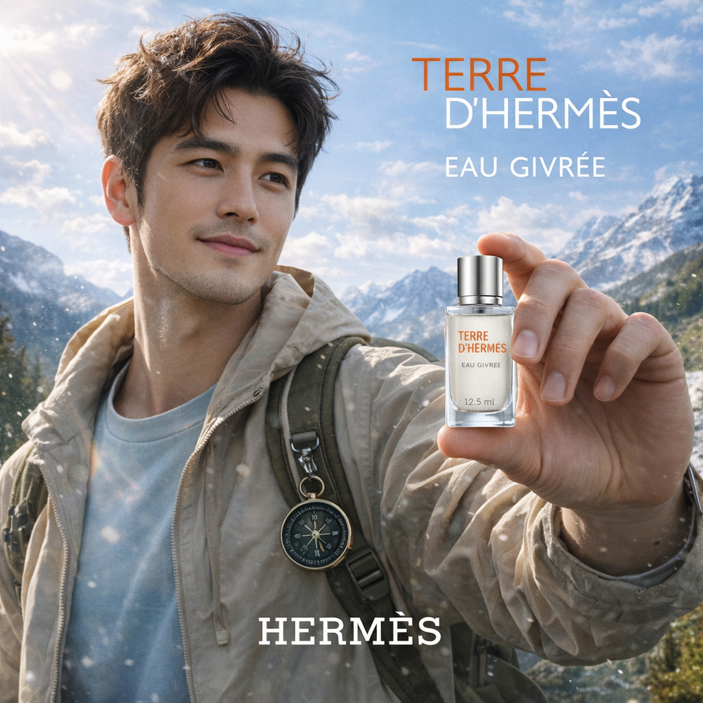 HERMES 愛馬仕 Eau Givree 大地冷冽之水男性淡香精 國際航空版