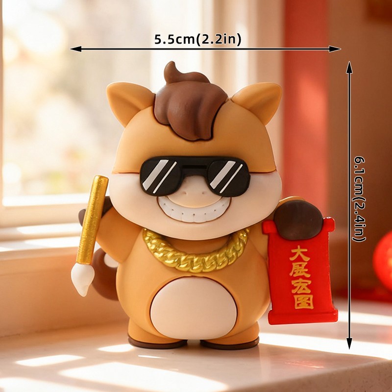 立體插飾_大展宏圖馬