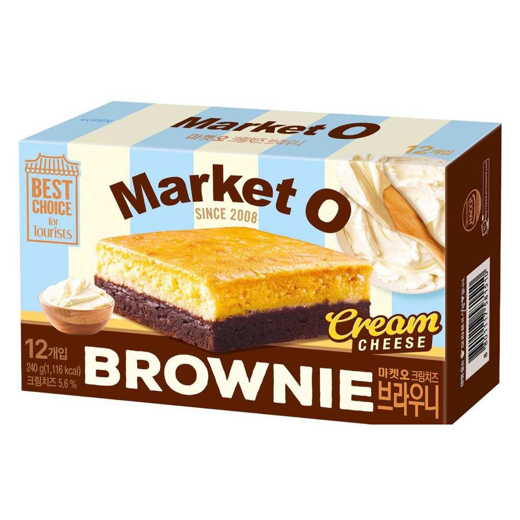 韓國 Market O 巧克力布朗尼蛋糕 6入 120g