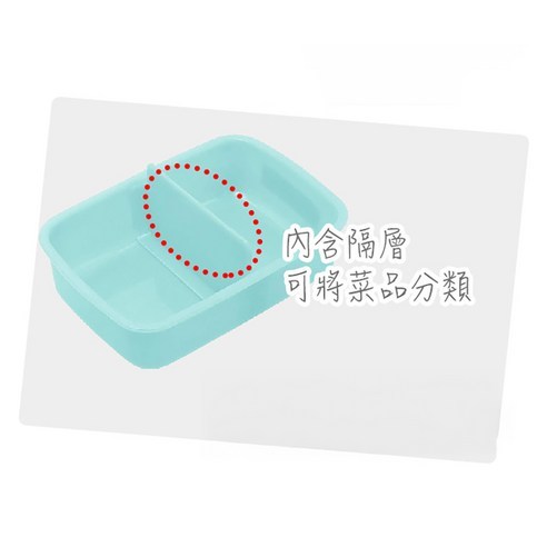 日本 Skater 鯊魚寶寶 銀離子 分格方形便當盒 450ml