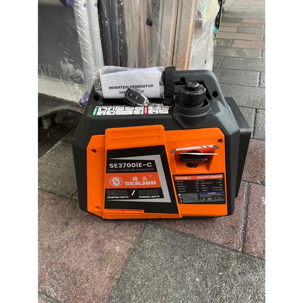 台北工具SE3700IE電啟動/手拉二用 靜音變頻3500W發電機110V電壓輸出 停電露營擺攤 商品圖片 4