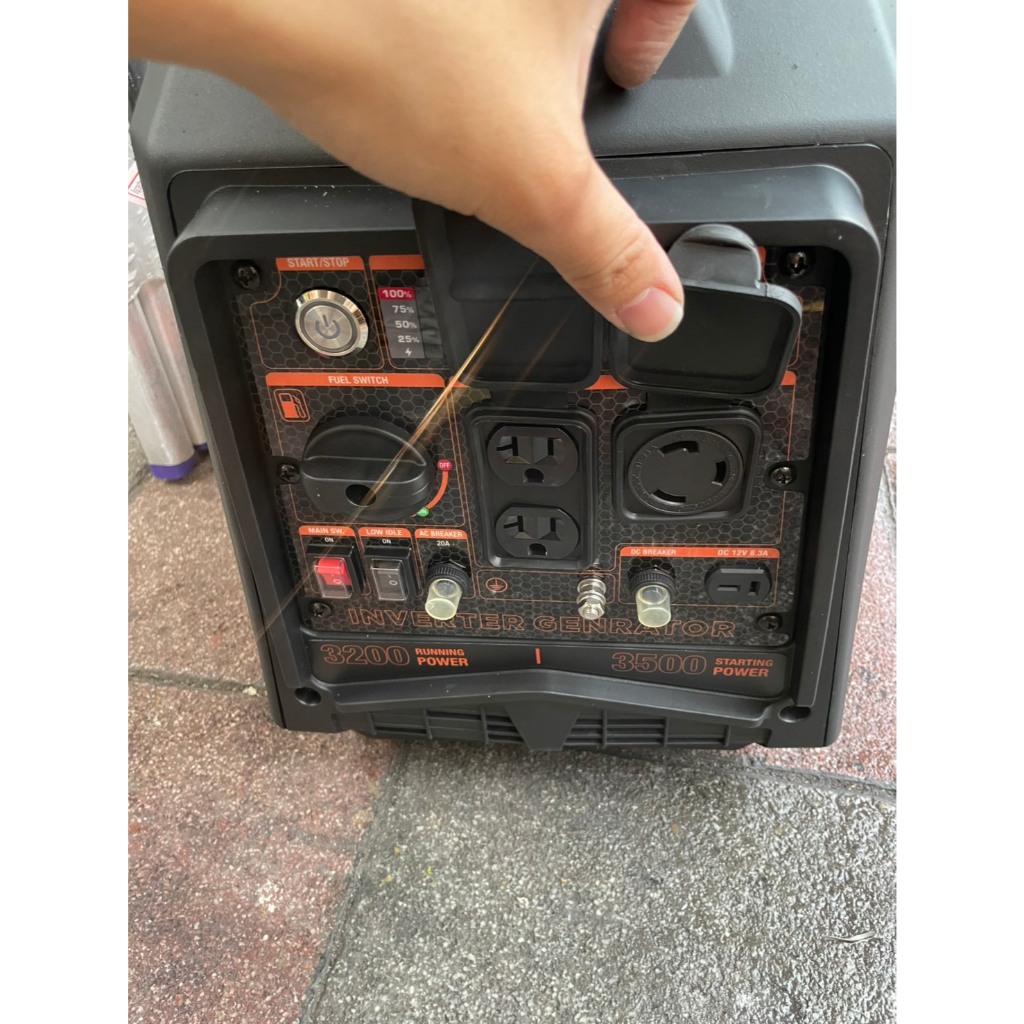 台北工具SE3700IE電啟動/手拉二用 靜音變頻3500W發電機110V電壓輸出 停電露營擺攤 商品圖片 6