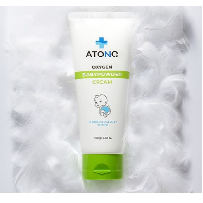 ATONO2 Oxyzen 嬰兒爽身粉霜100g