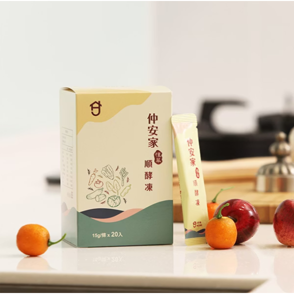 仲安家 植萃順酵凍 20入/盒