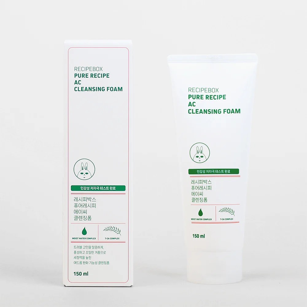 recipebox 韓兔 AC泡沬潔面乳(150ml)