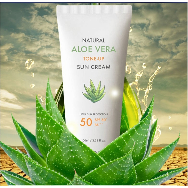 AYODELE 蘆薈提亮防曬乳 SPF50+ PA+++