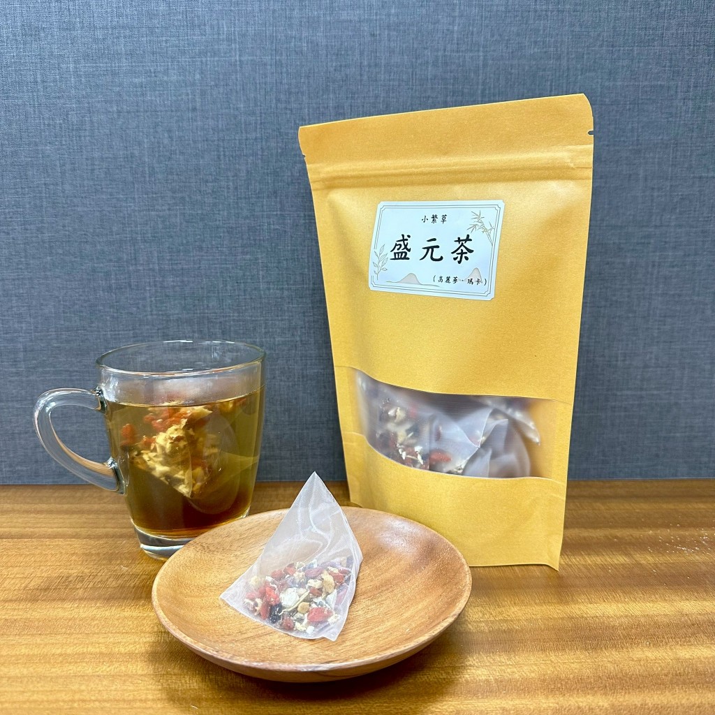 繁草・盛元茶瑪卡人蔘黃精五寶茶｜10入/袋｜6克/入｜甘潤順口｜輕補好氣色｜元氣補養｜五寶滋養｜茶包 量心醫藥聯盟