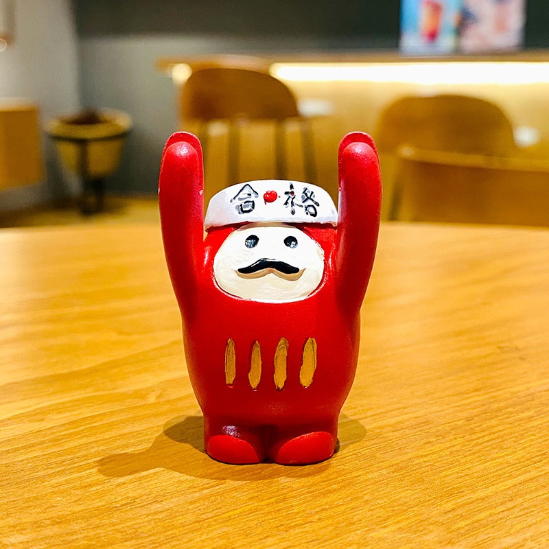 舉牌勵志擺件_達摩(不帶卡片)