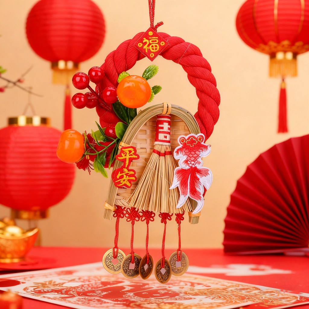 成品_吉祥花圈_富貴吉祥,🦊~賣場商品眾多，歡迎參觀選購~🦊