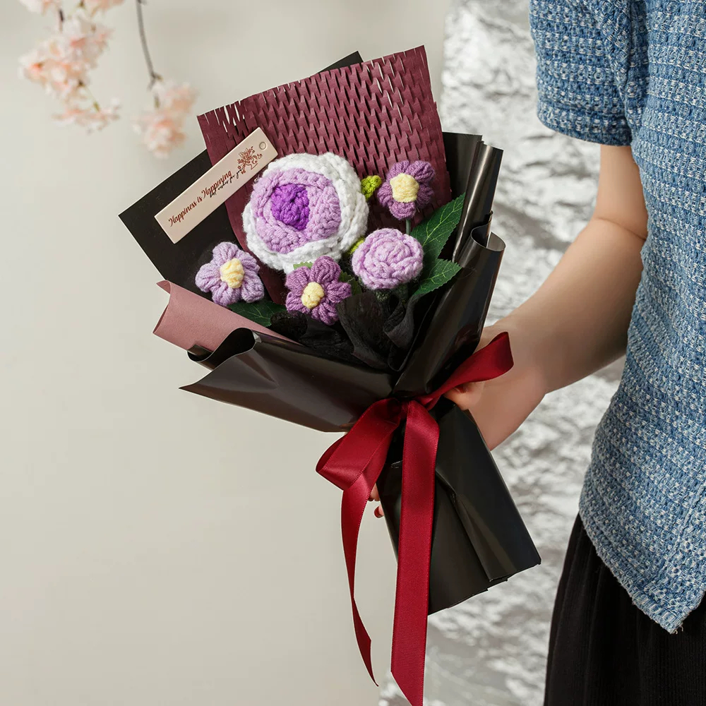 紫玫瑰款,純花束