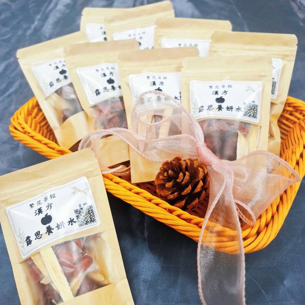 美妍蘋果水 蘋果水 蘋果茶 黃耆枸杞紅棗茶 加麥冬 龍眼乾 美麗好氣色 趙露思同款｜繁花茶館｜繁華中西藥局｜