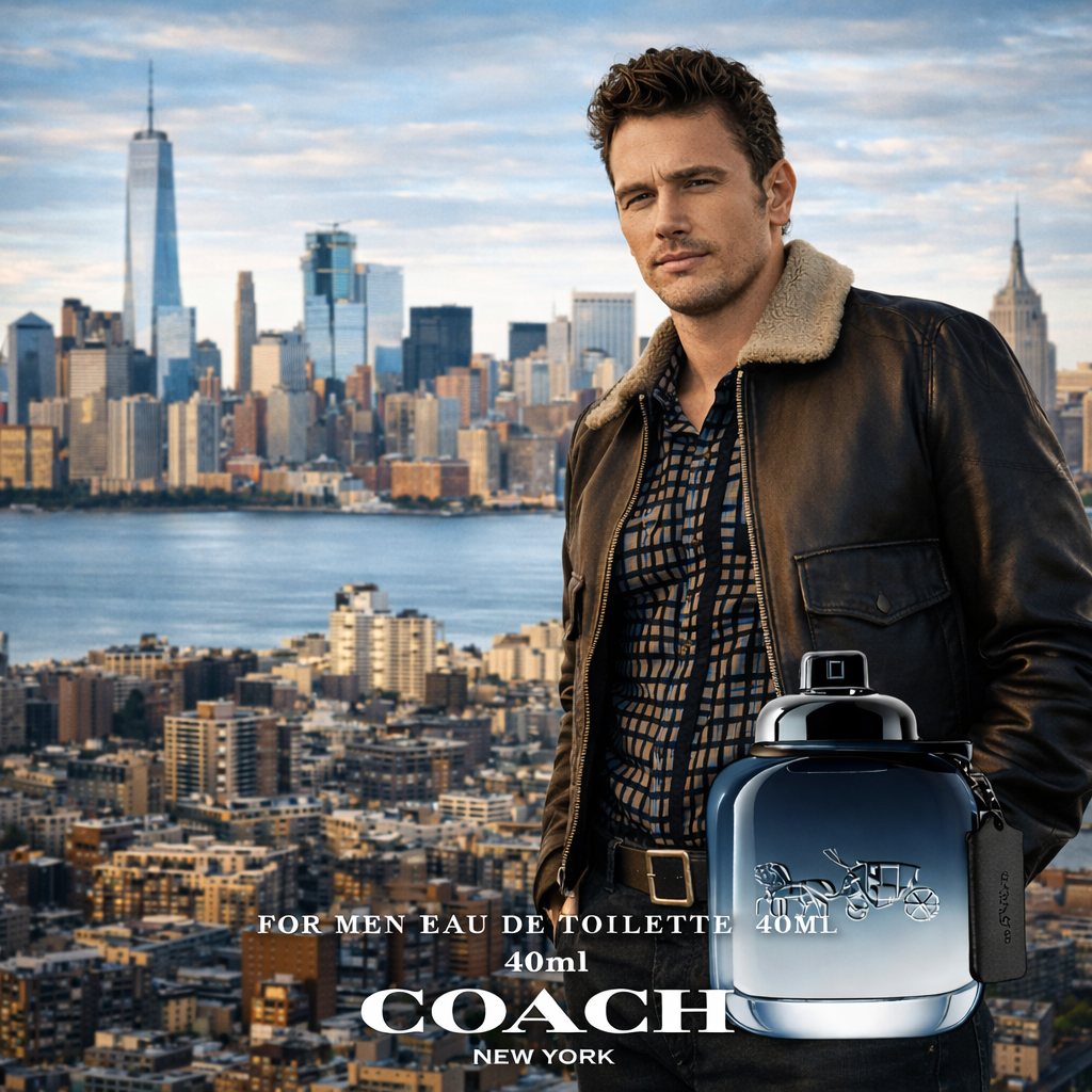 COACH 男香 時尚經典男性淡香水 40ml 國際航空版
