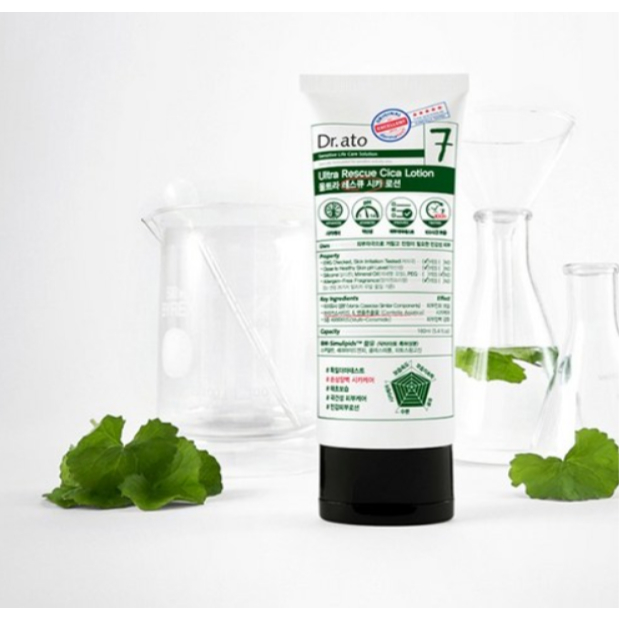 Dr.ato Ultra Rescue Cica 積雪草神經醯胺保濕乳液 160ml
