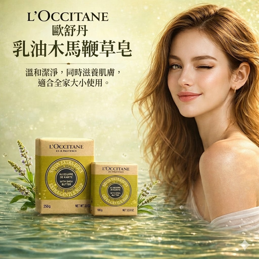 L'OCCITANE 歐舒丹 乳油木馬鞭草皂 100g/250g
