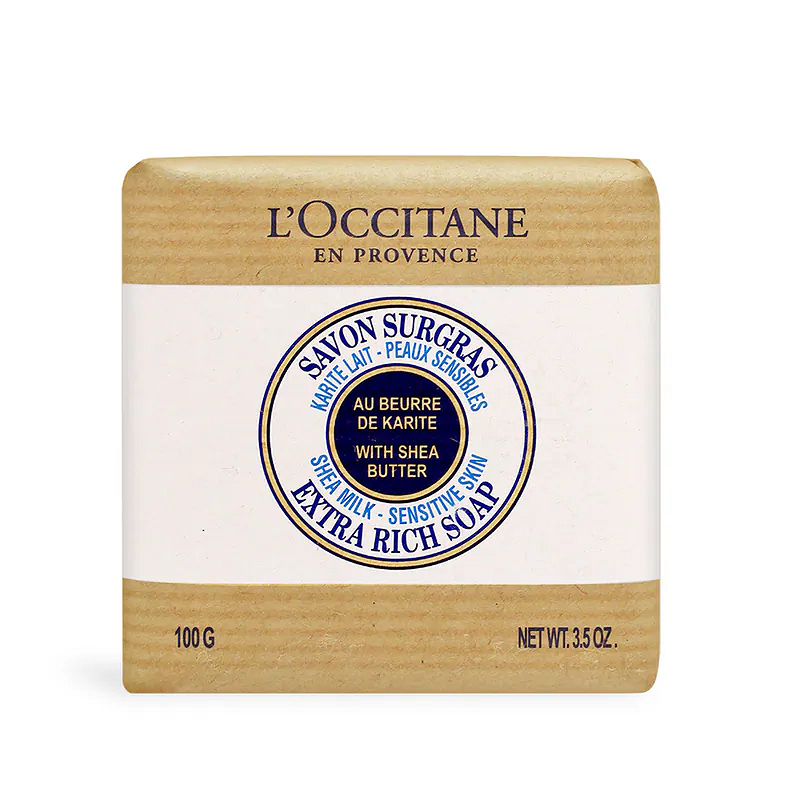 L'OCCITANE 歐舒丹 乳油木牛奶皂-國際航空版 100g