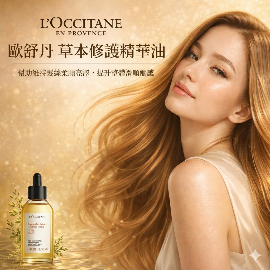 L'OCCITANE 歐舒丹 草本修護精華油-國際航空版 100ml