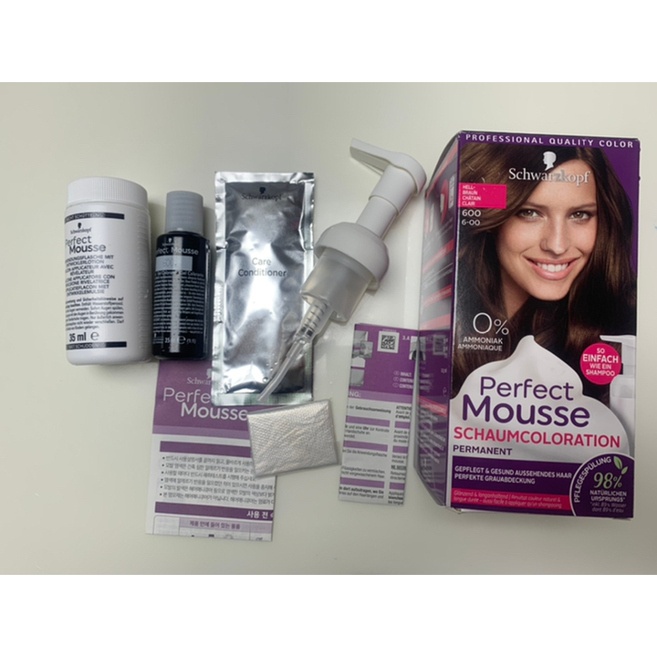 德國 施華蔻Schwarzkopf 無氨泡沫慕絲染髮劑