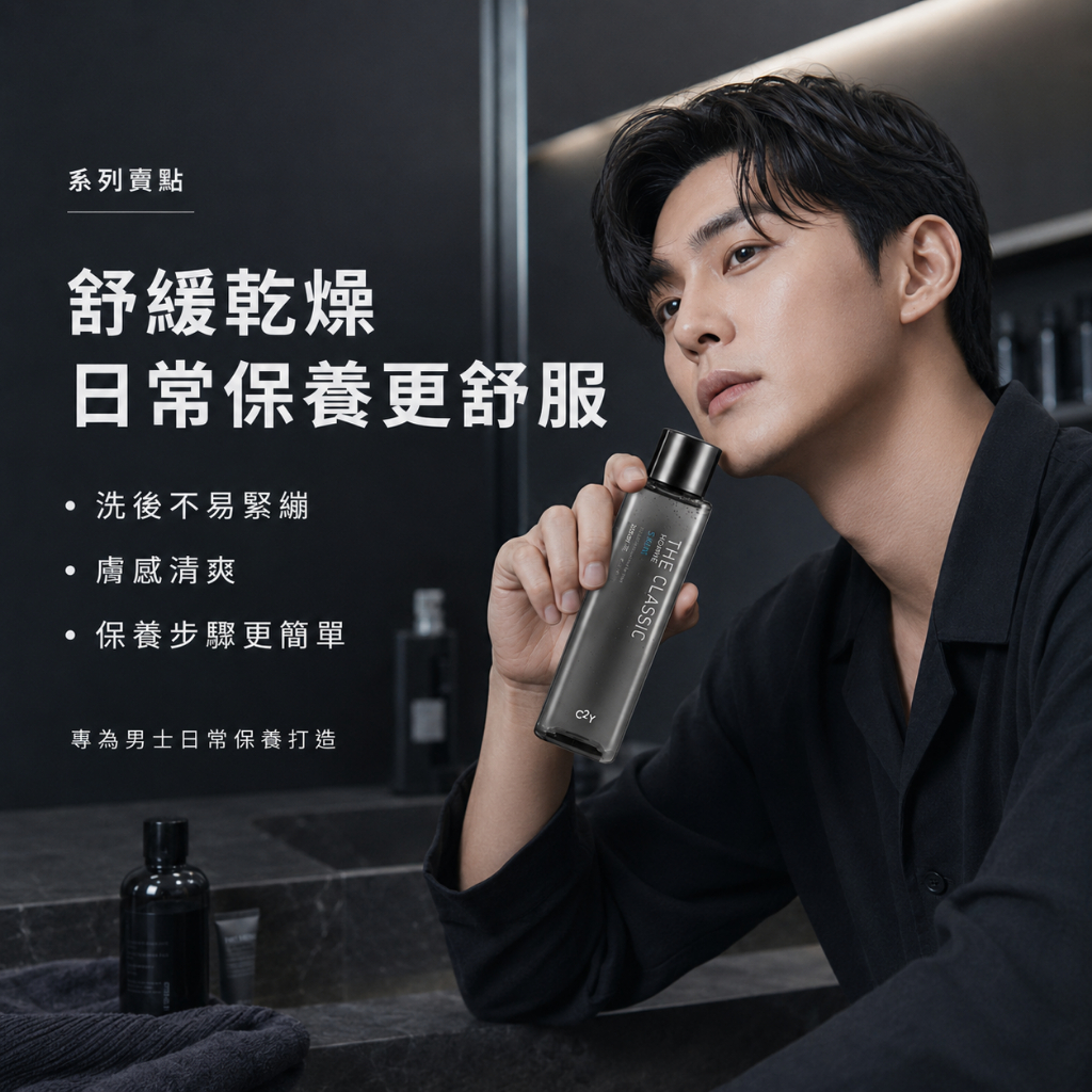 C2Y THE CLASSIC 經典男士保養化妝水/乳液250ml