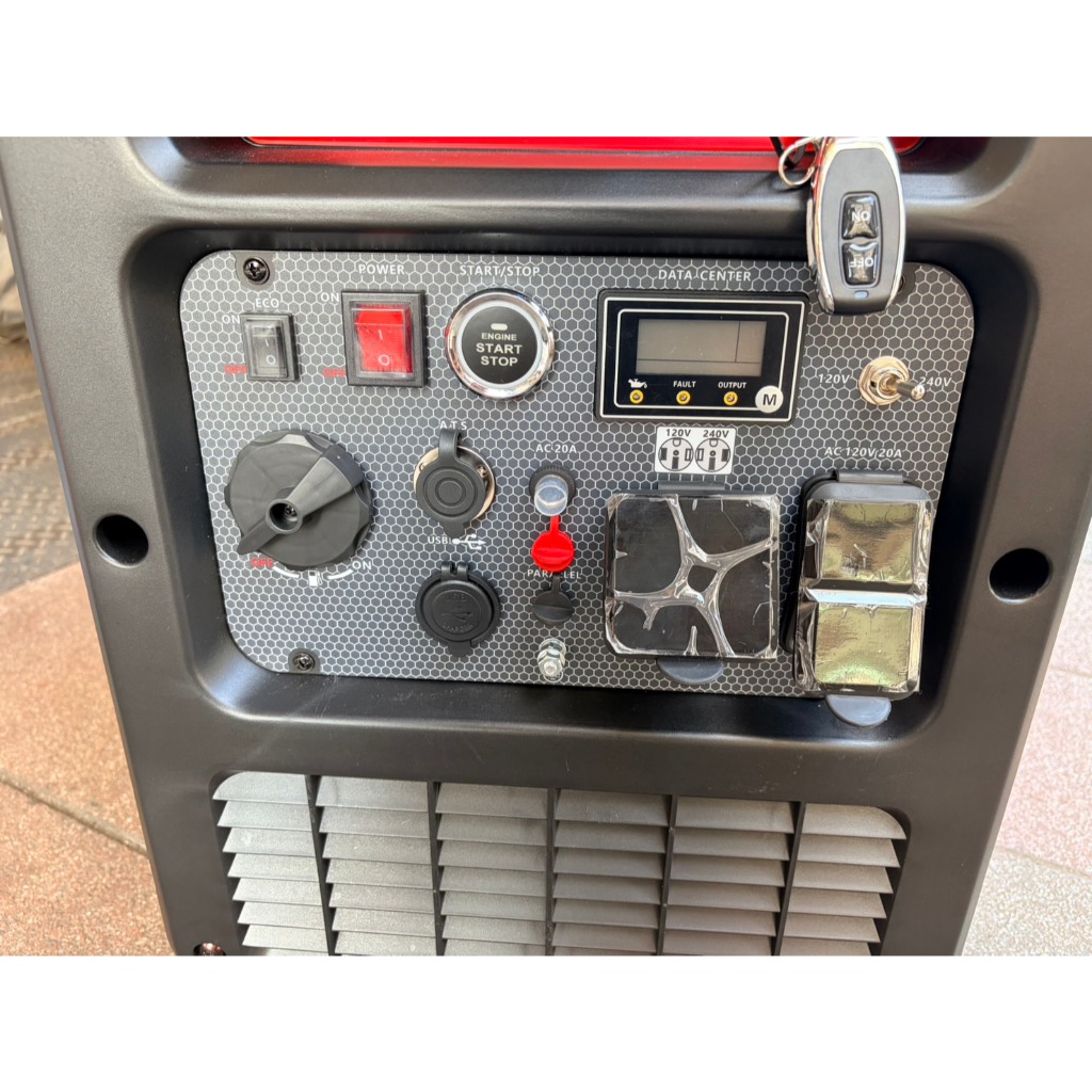 台北工具6000I靜音變頻5500W發電機110/220V雙電壓輸出 可搭配ATS不斷電 商品圖片 7