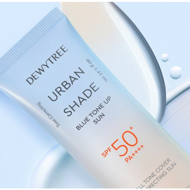 韓國 DEWYTREE 藍調提亮防曬霜 SPF50+ PA++++ 40g