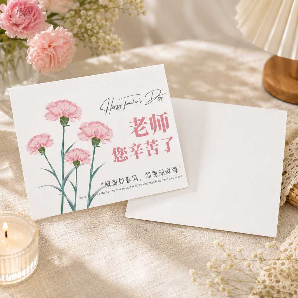 台灣現貨【謝師祝福卡片】11x9cm謝師卡片, 感謝師恩卡片, 老師辛苦了卡片, 教師節卡片, 畢業謝師卡片, 11x9