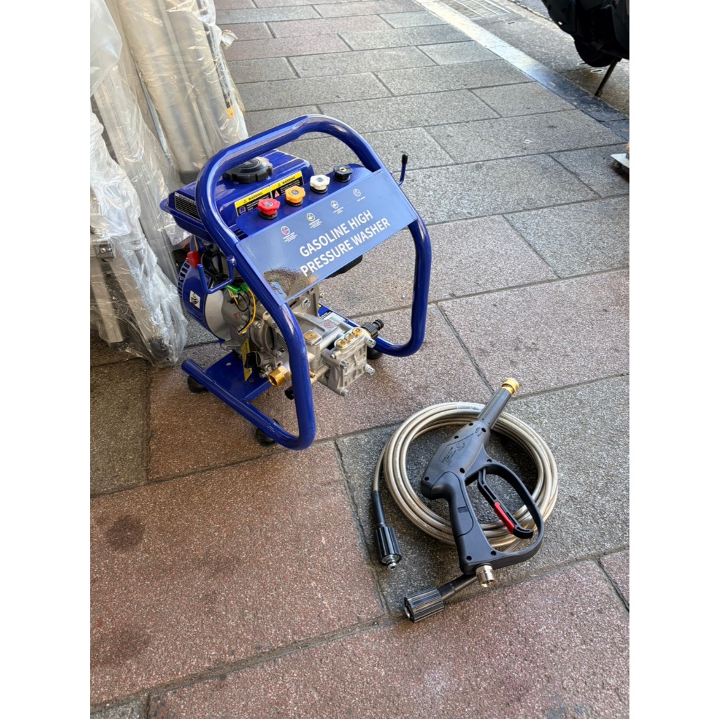 台北工具2.5HP引擎高壓清洗機 外牆防水清洗牆面青苔 洗地 四行程洗車機 沖洗機 商品圖片 3