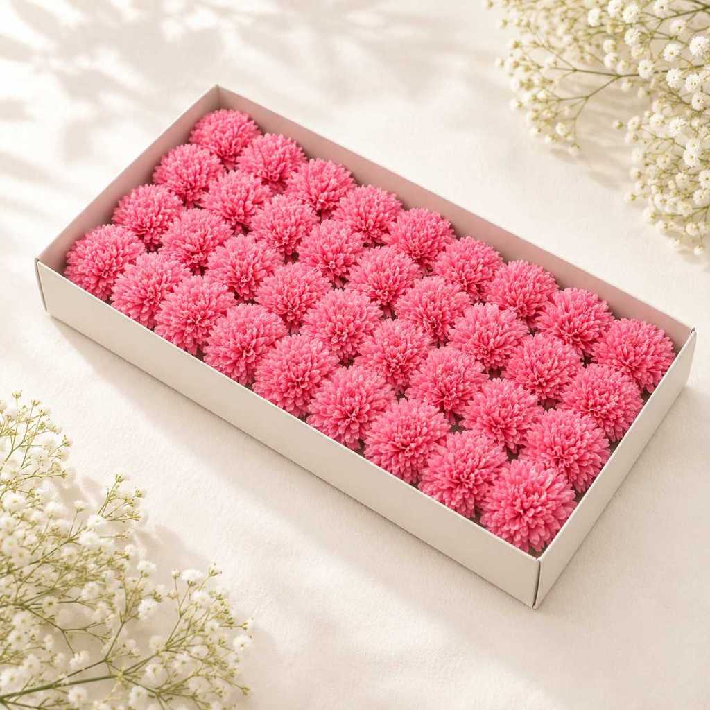 台灣現貨【香皂花頭DIY材料】香皂花頭, 香皂玫瑰花頭, 香皂康乃馨, 香皂向日葵, DIY花束材料, 花藝材料, 香皂