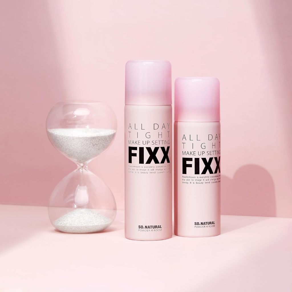 韓國 So Natural FIXX 全天候超完美定妝噴霧 120ml 超細緻霧化 長效持妝 控油清爽 經典粉色款 防偽