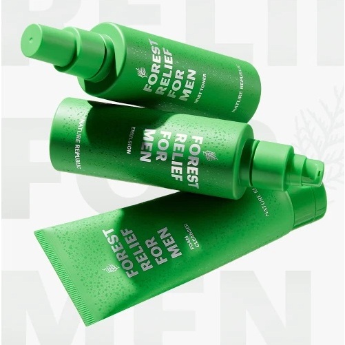 NATURE REPUBLIC 男士森林舒緩乳液 150ml 濟州扁柏水 保濕舒緩 植萃保養 日常臉部保養