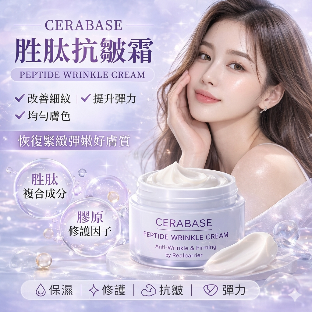 韓國 CERABASE 修護保濕面霜 50ml｜亮白/舒緩/抗皺｜ 臉部乳液 保濕修護 敏感肌推薦 睡前保養