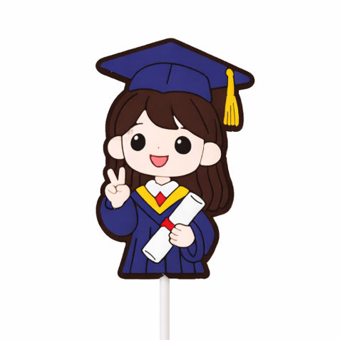 7cm學士服小甜妹（軟膠款）