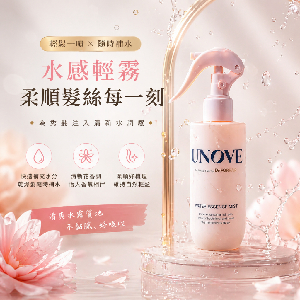 UNOVE 水感蛋白香氛護髮噴霧 200ml