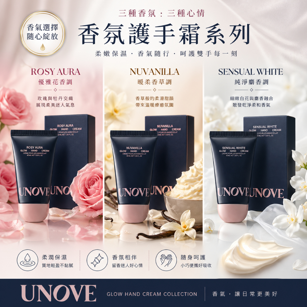 UNOVE 光澤護手霜 40ml